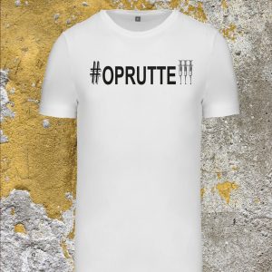 Oprutte Zwart op wit shirt